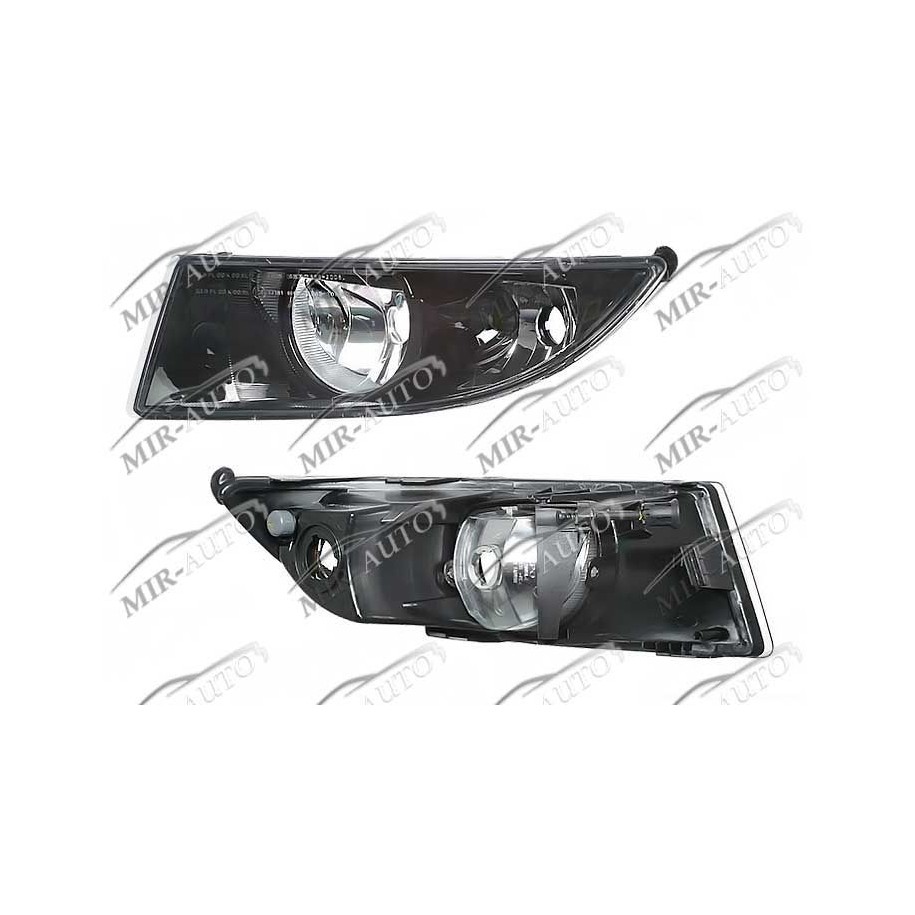 Front fog lamp with daytime running light