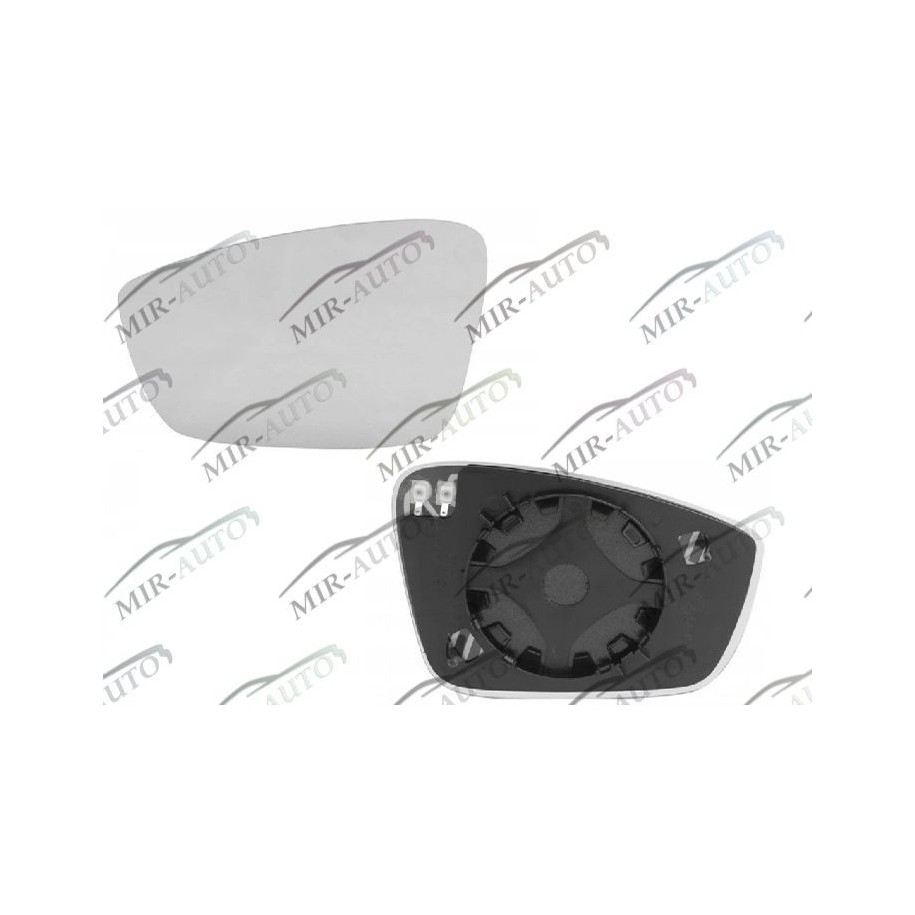 Door mirror glass base