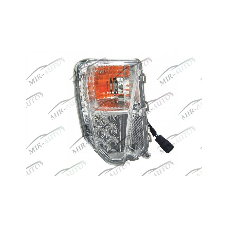 Front indicator with daytime running light