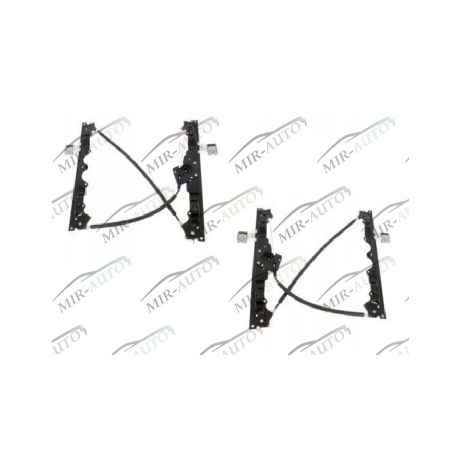 Power window regulator w/o motor