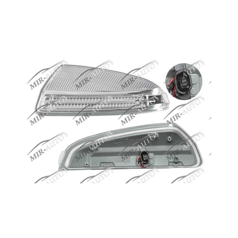 Mirror side indicator