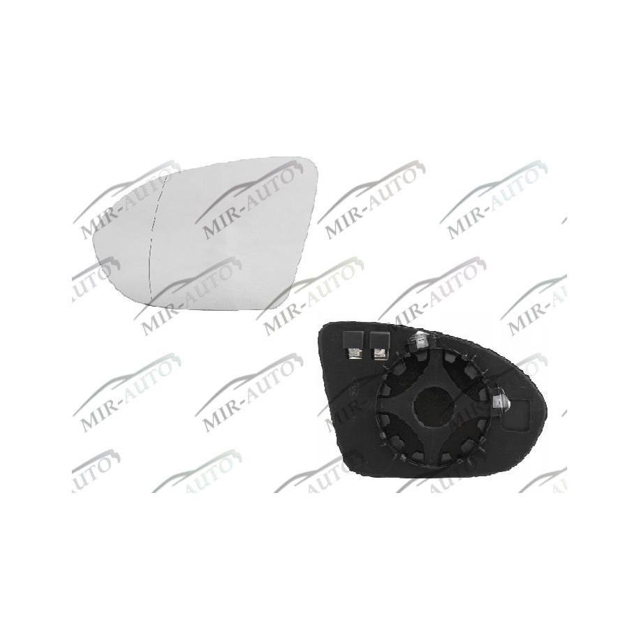 Door mirror glass base