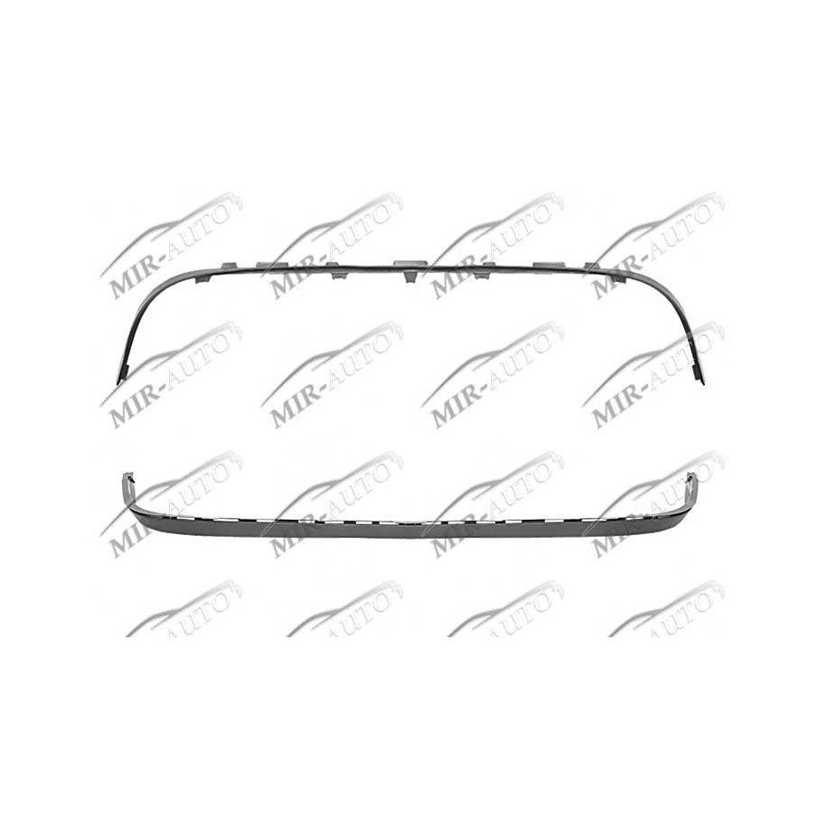 Bumper spoiler, front