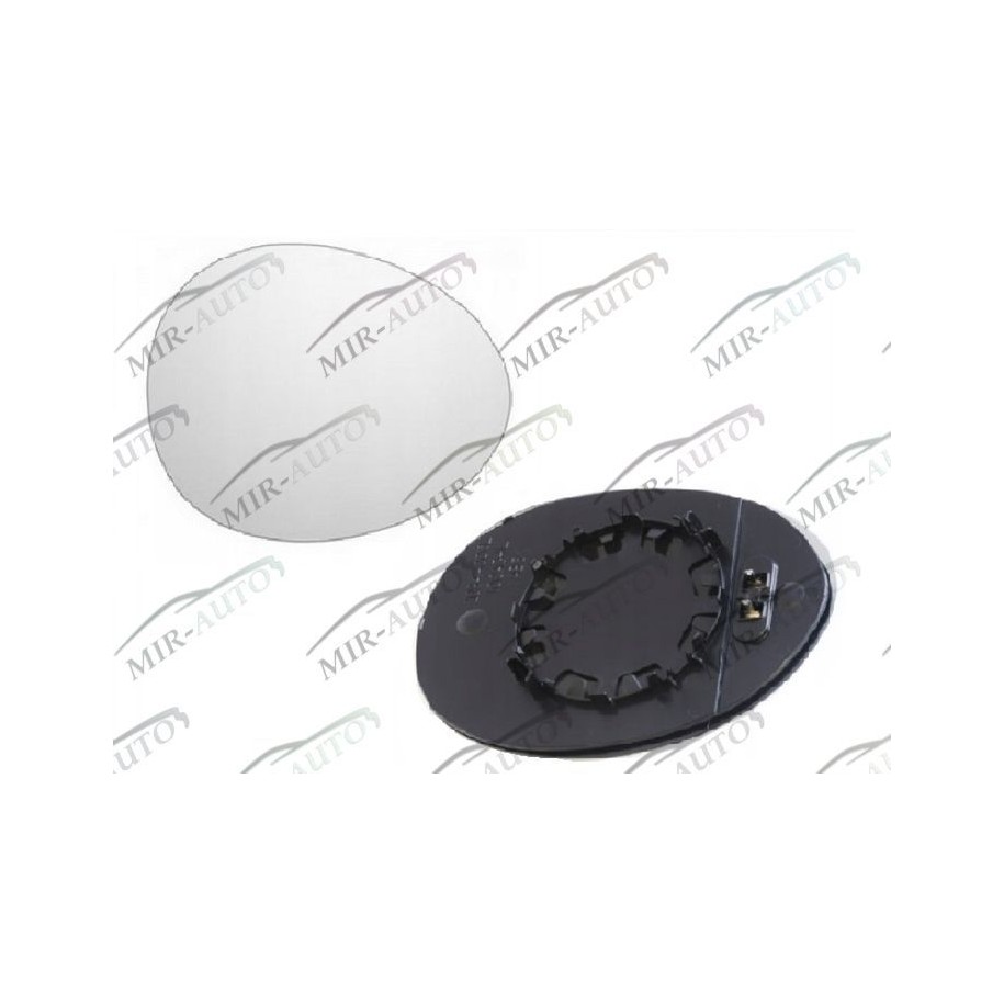 Door mirror glass base