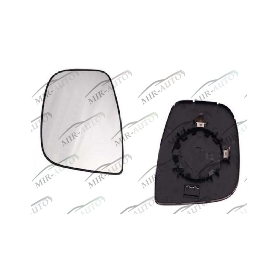 Door mirror glass base