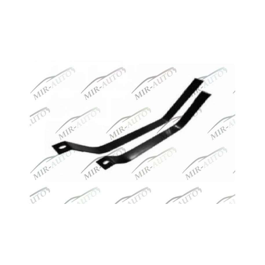 Fuel tank strap set