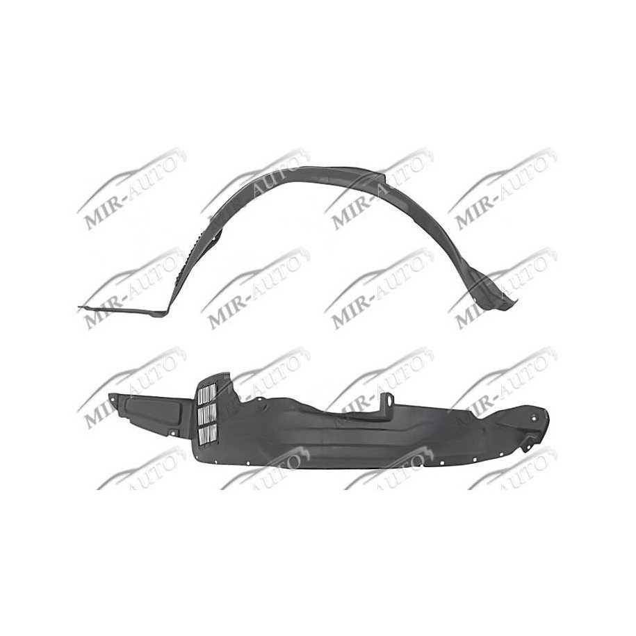 Plastic inner fender