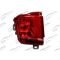 Fog lamp blende