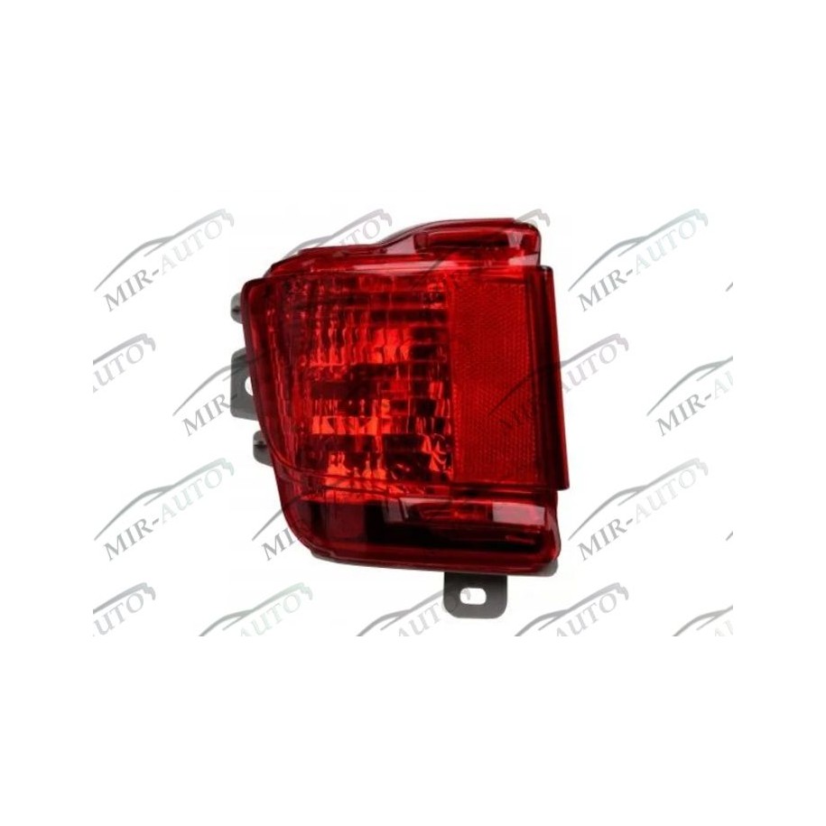 Fog lamp blende