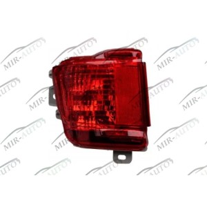 Fog lamp blende