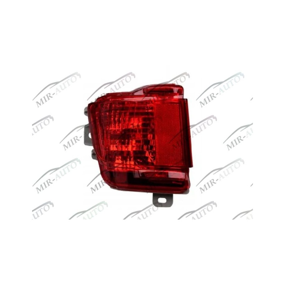 Fog lamp blende