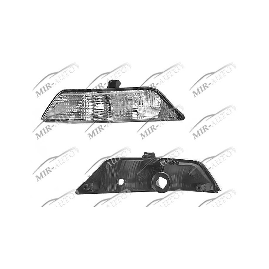 Front indicator with parking lamp