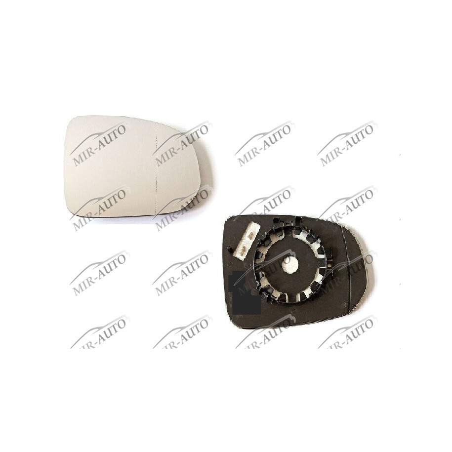 Door mirror glass base