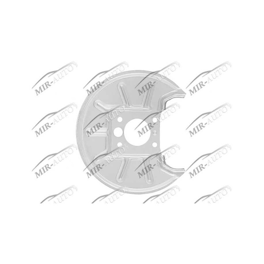 Brake dust shield