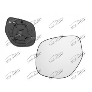 Door mirror glass base