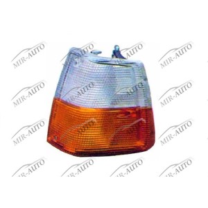 Front indicator with parking lamp