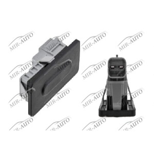 Tailgate handle with switch