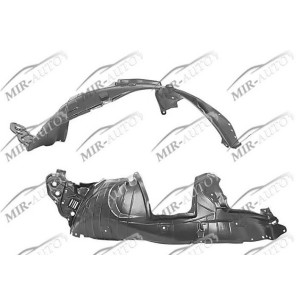 Plastic inner fender