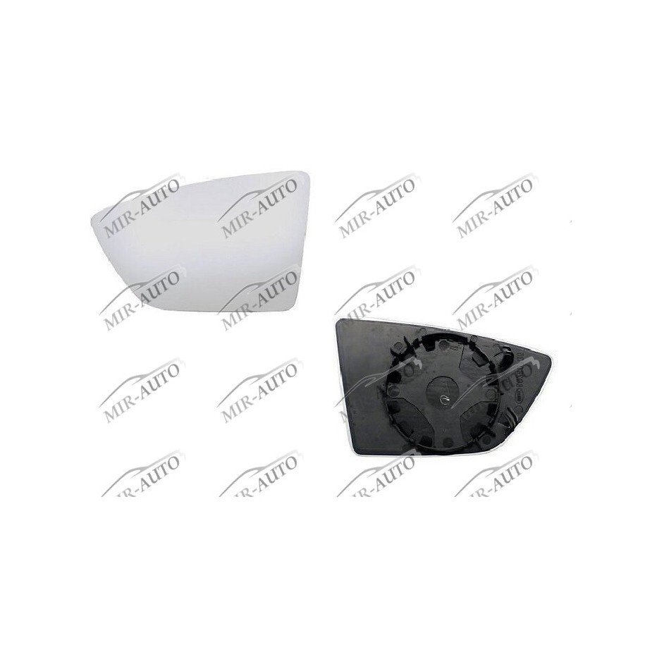 Door mirror glass base