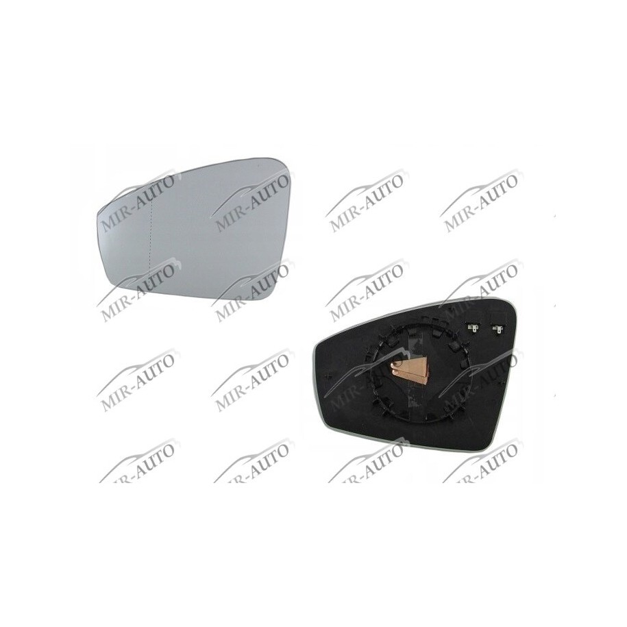 Door mirror glass base