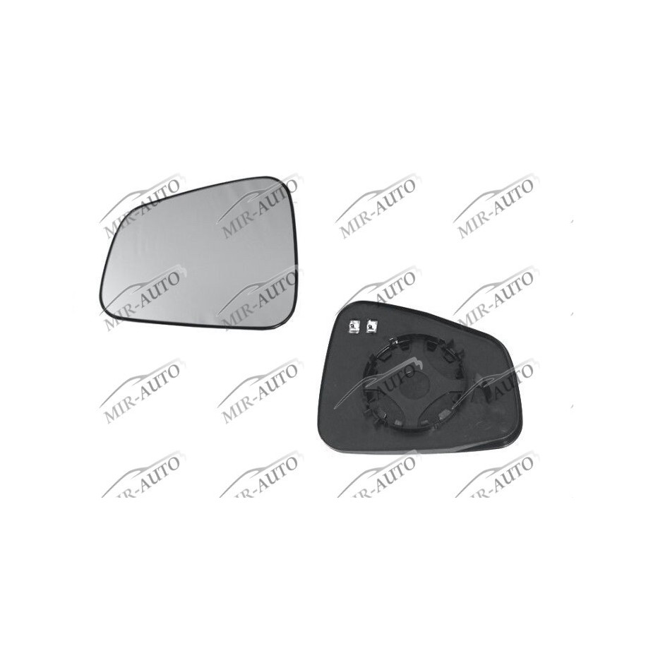 Door mirror glass base