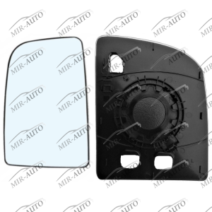 Door mirror glass base