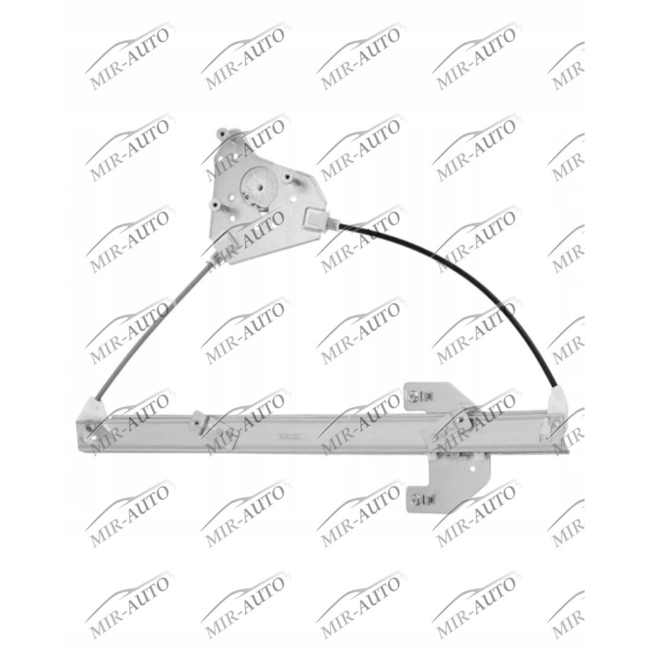 Power window regulator w/o motor