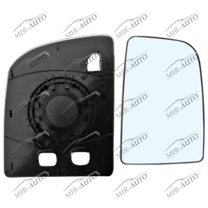 Door mirror glass base