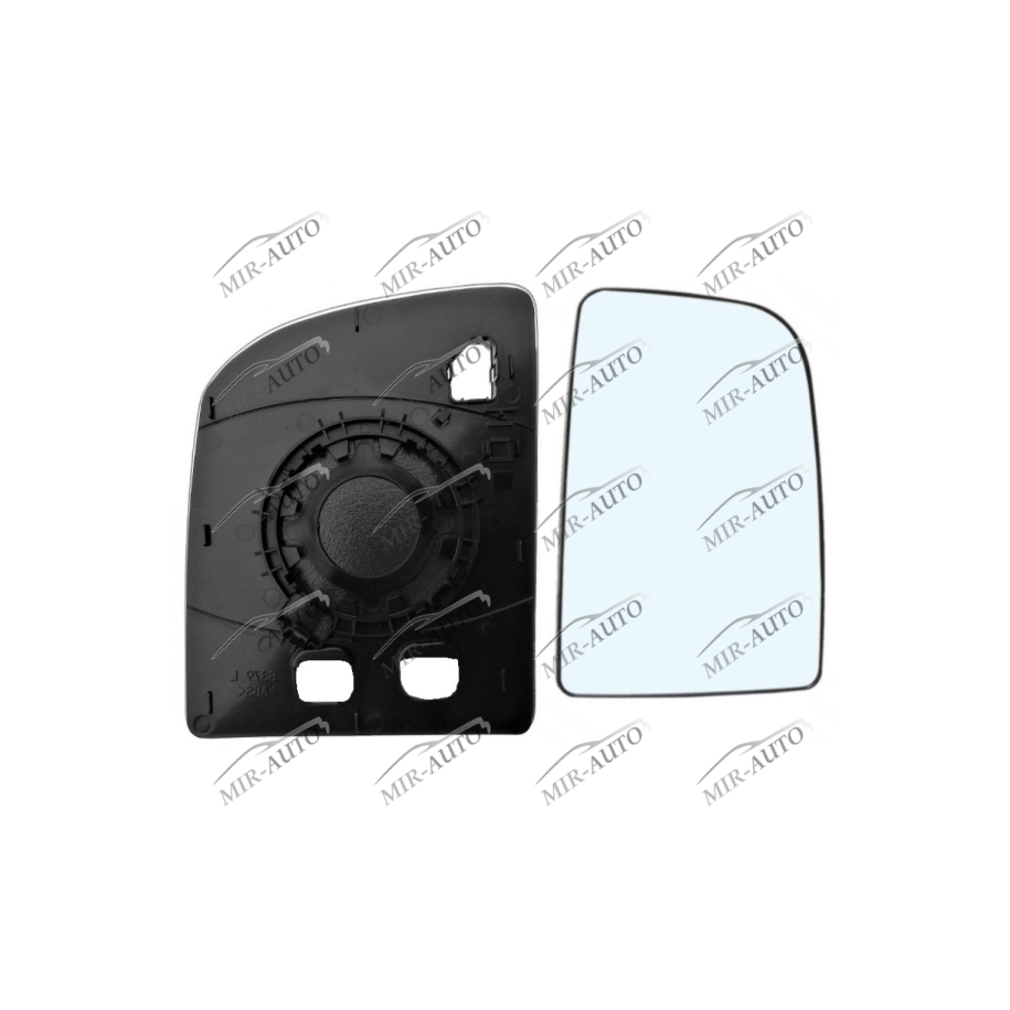 Door mirror glass base