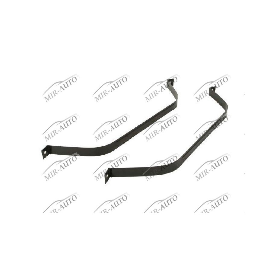 Fuel tank strap set