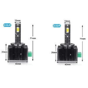 D3S, 12/24V, 35W,5500K LED