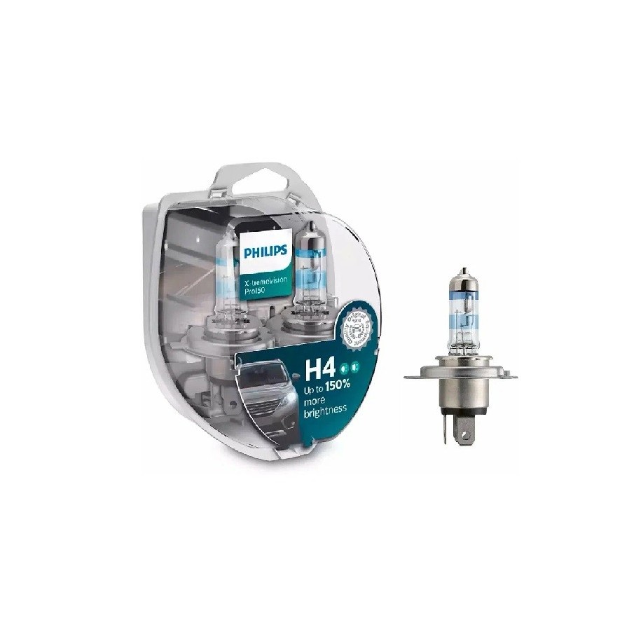Philips X-treme Vision +150%, H4