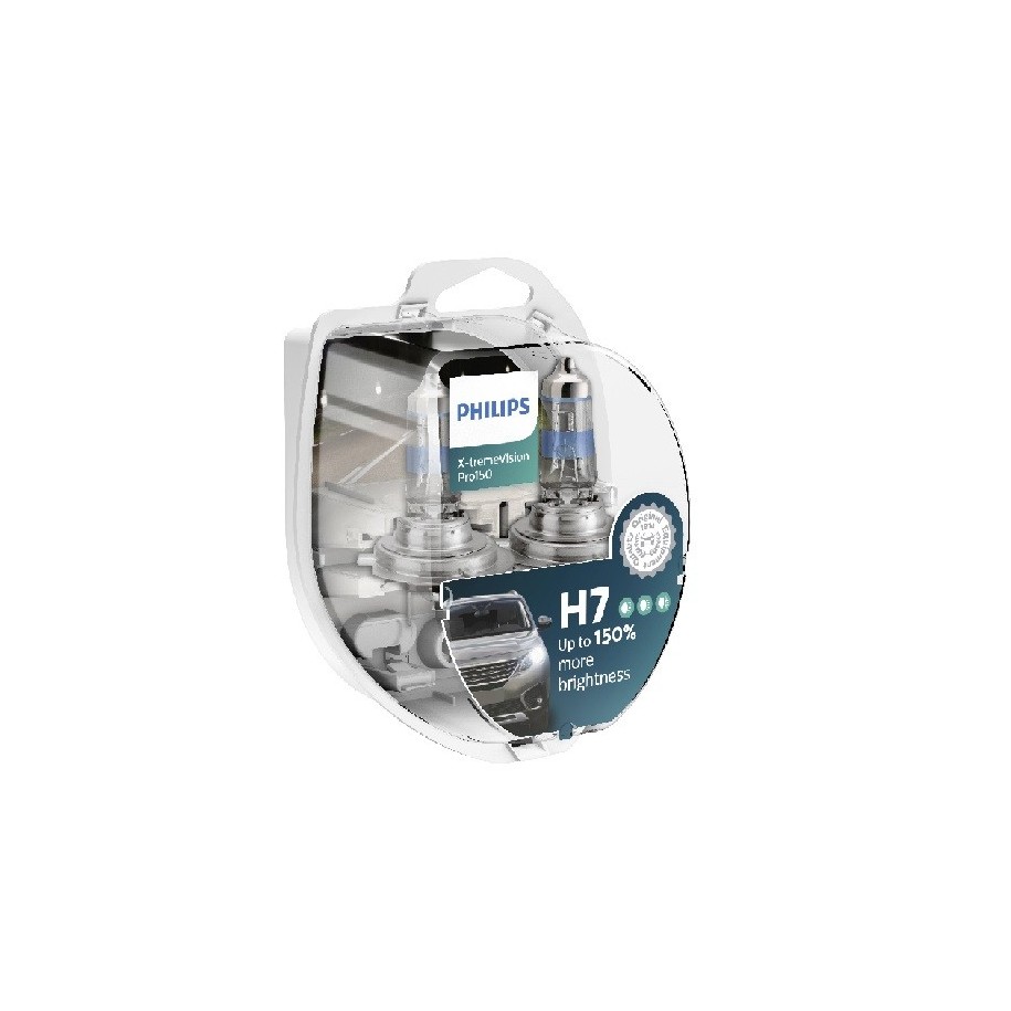 Philips X-treme Vision +150%, H7