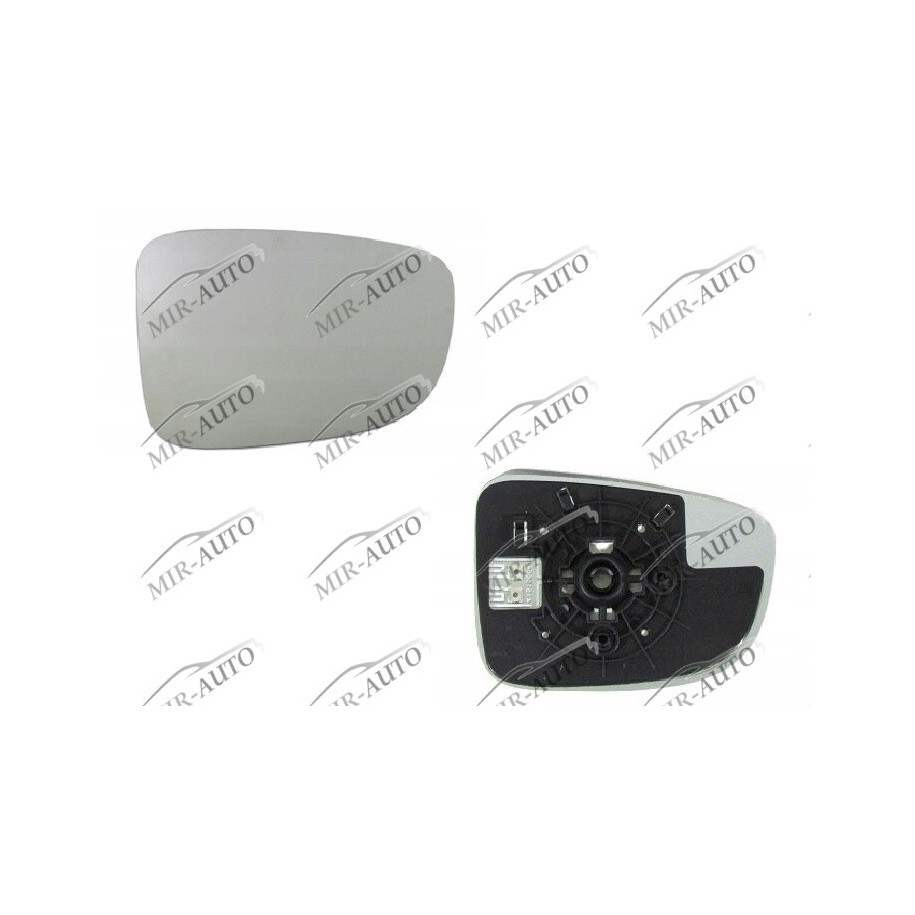 Door mirror glass base