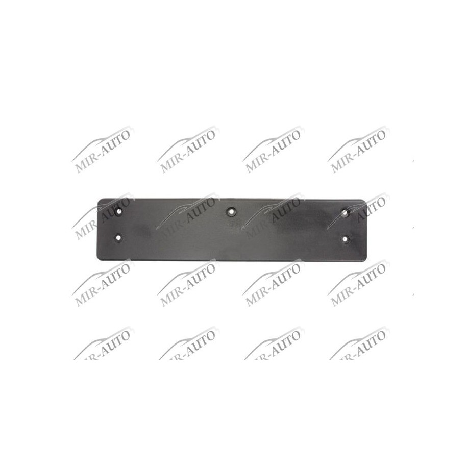 Number plate support