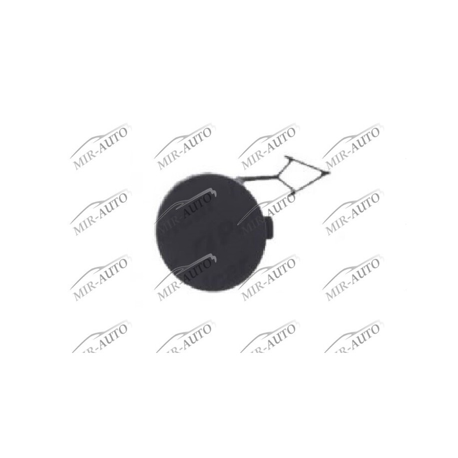 Towing hook plug