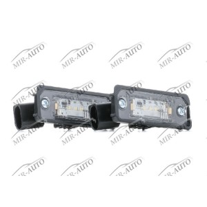 Licence plate light