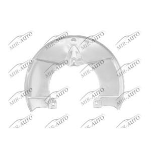 Brake dust shield
