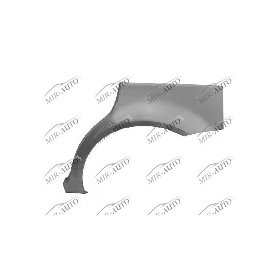 Wheel arch, rear