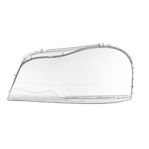Headlamp lens