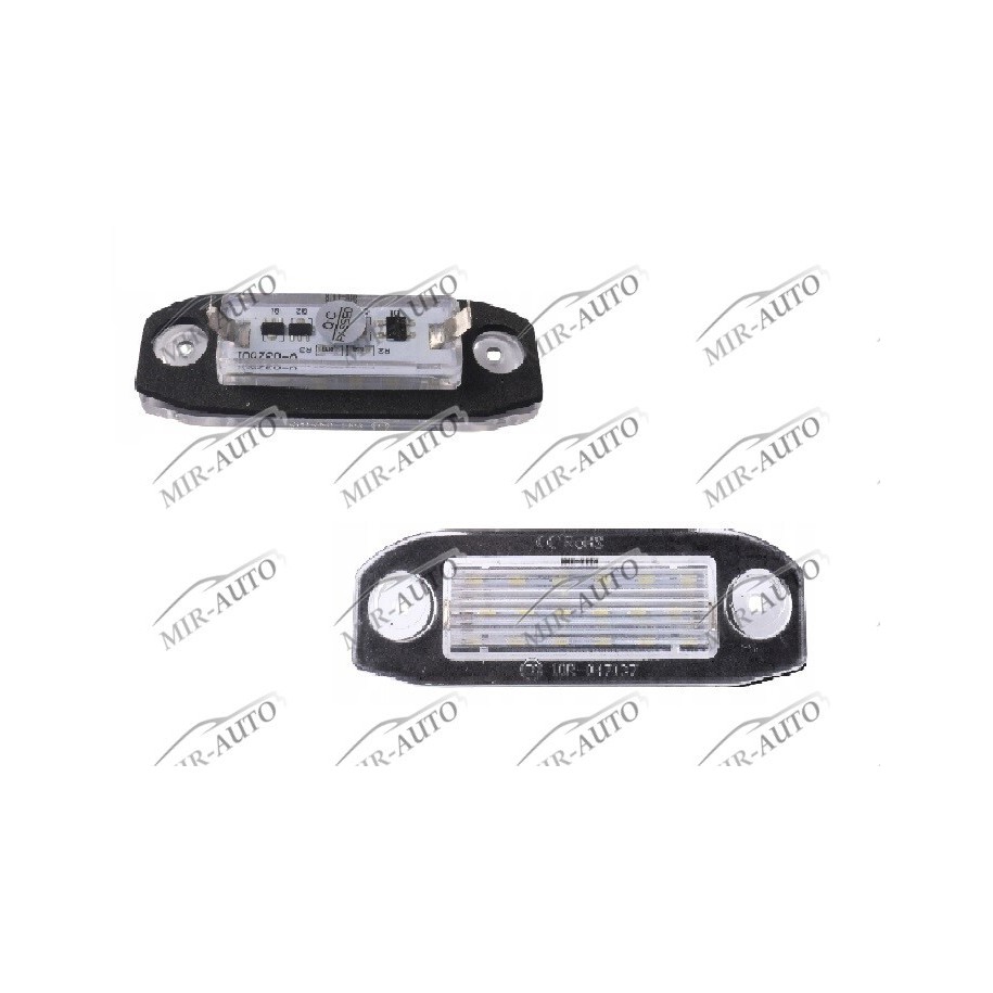 Licence plate lamp