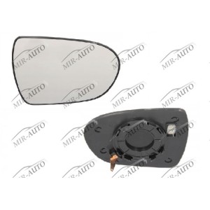 Door mirror glass base