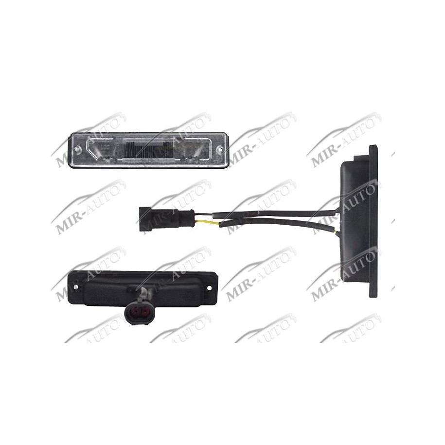 Фара номерного знака