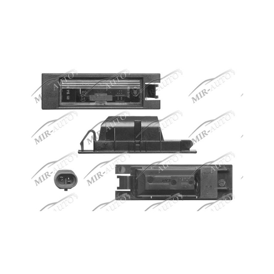 Фара номерного знака