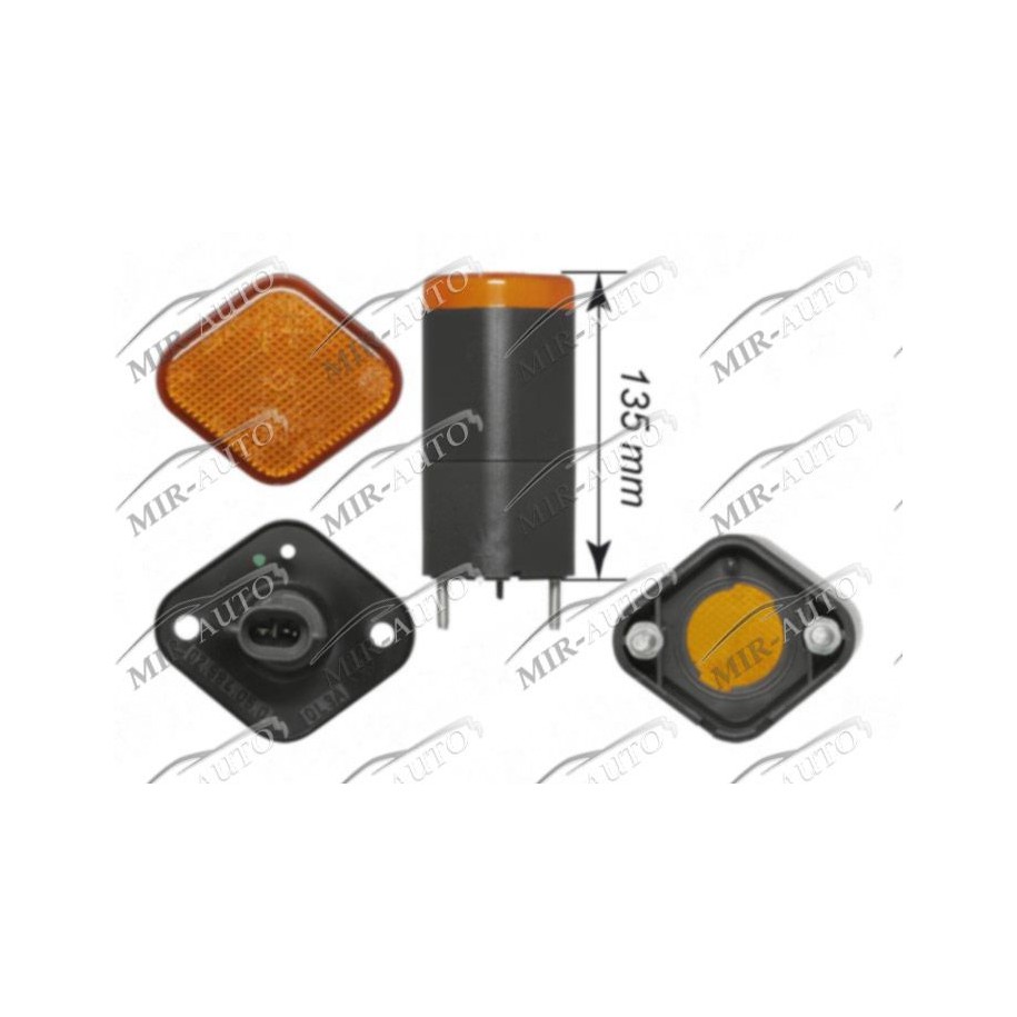 Posūkio žibintas šoninis