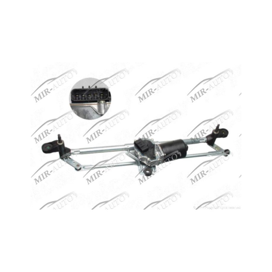 Wiper Mechanism With Motor