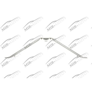 Priekinės panelės mazgas