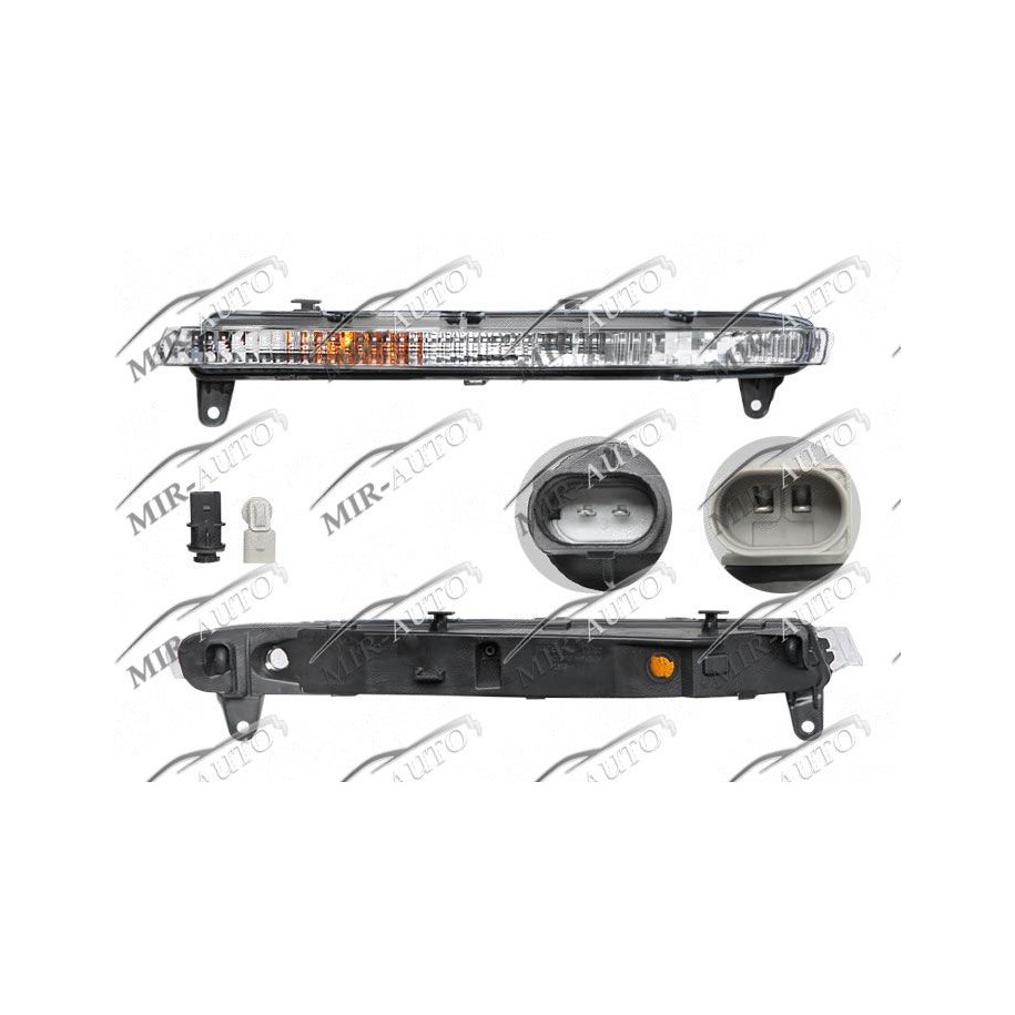 Priekinis posūkis su gabaritu