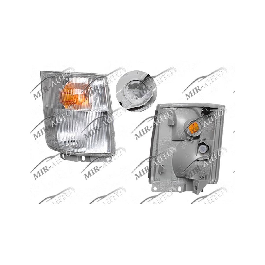 Front Flasher With Parking Lamp