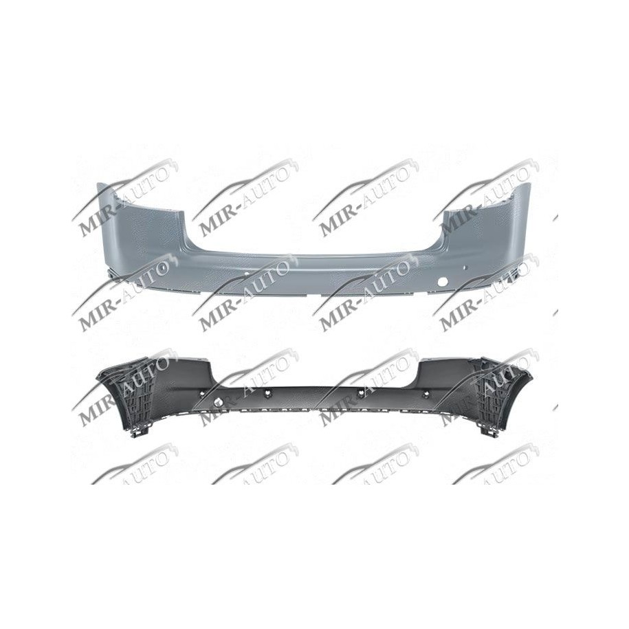 Бампер задний